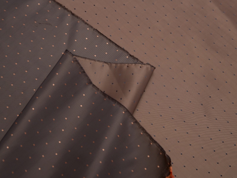 Polyester-viskos twill tryckt fodertyg