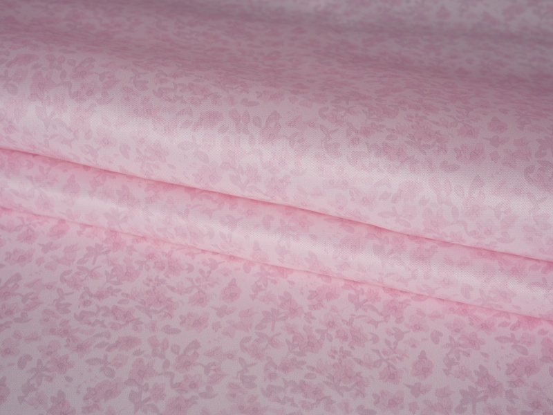 All-polyester twill tryckt fodertyg