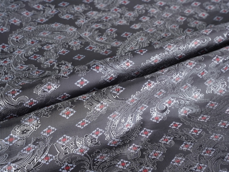 All-Polyester Jacquard tryckt fodertyg